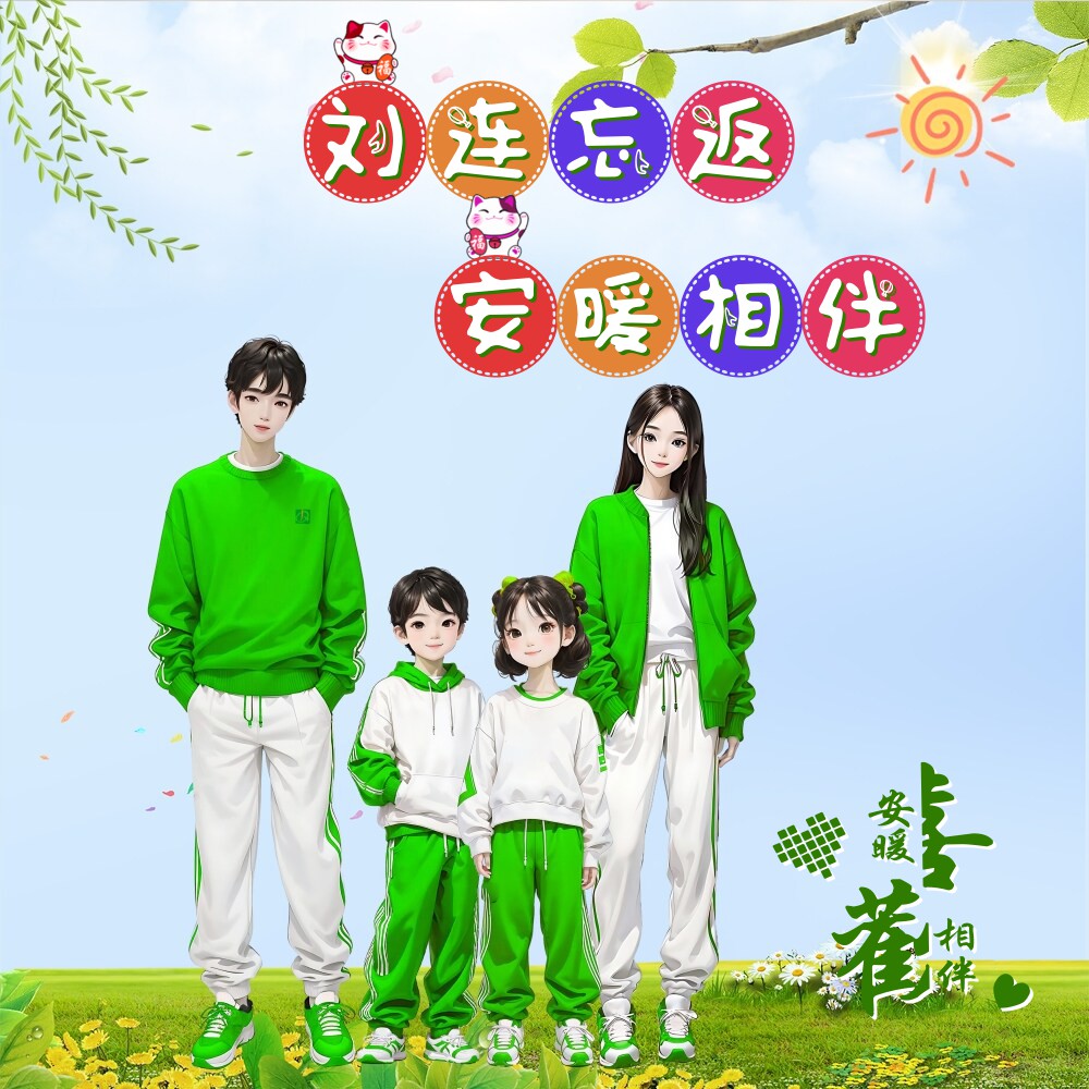 爸妈和龙凤胎